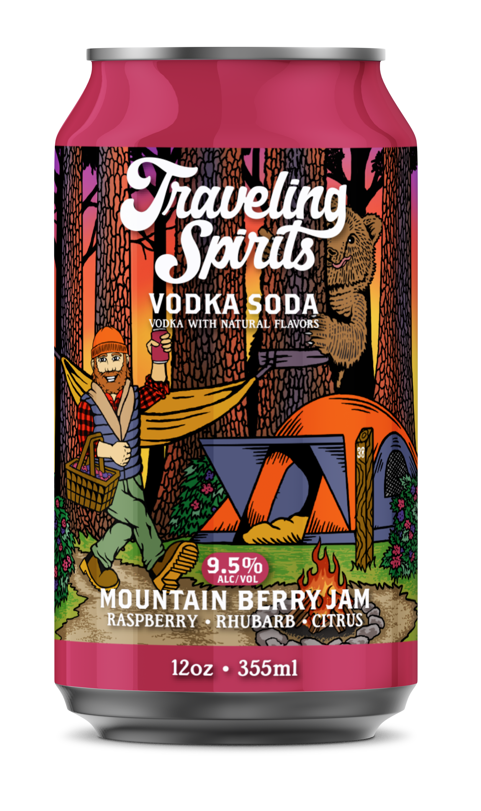 Mountain Berry Jam (4 Pack◆12 FL OZ)